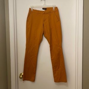 Volcom orange/mustard frochickie pants